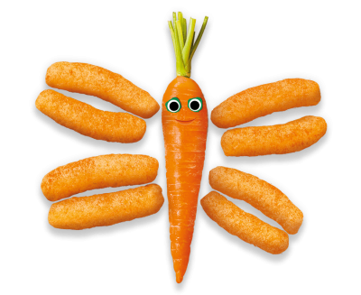 Craquez pour ce lot de 6 surligneurs en forme de carottes multicolores